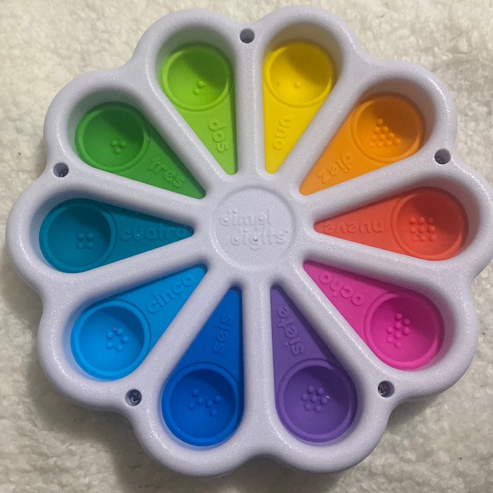 Dimple Digits fidget popit toy